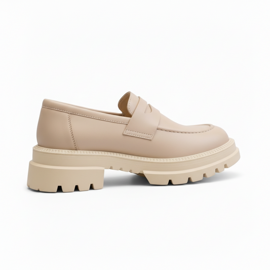 Prime Leather Chunky Loafers