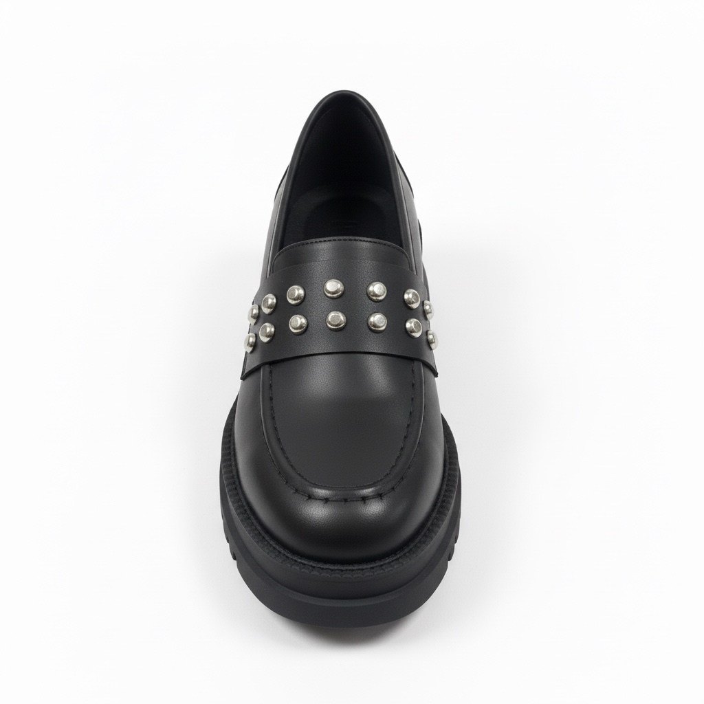 Studded Chunky Loafers