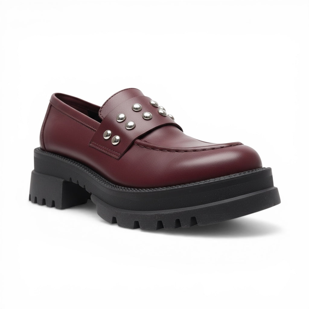Studded Chunky Loafers
