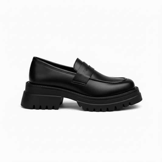 Prime Leather Chunky Loafers