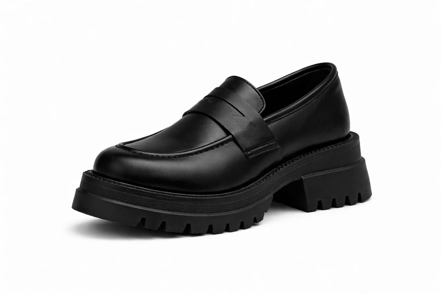 Prime Leather Chunky Loafers