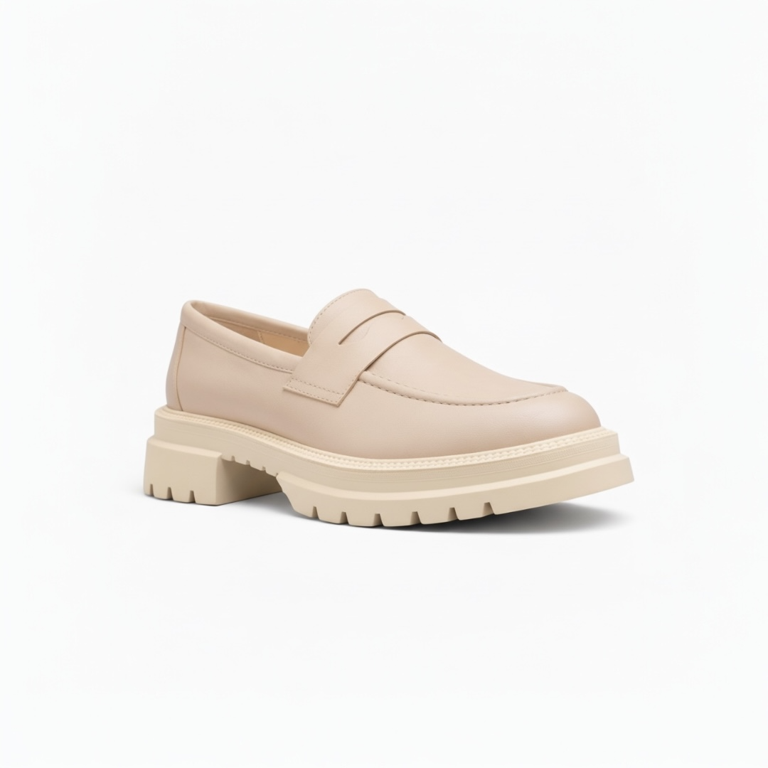 Prime Leather Chunky Loafers