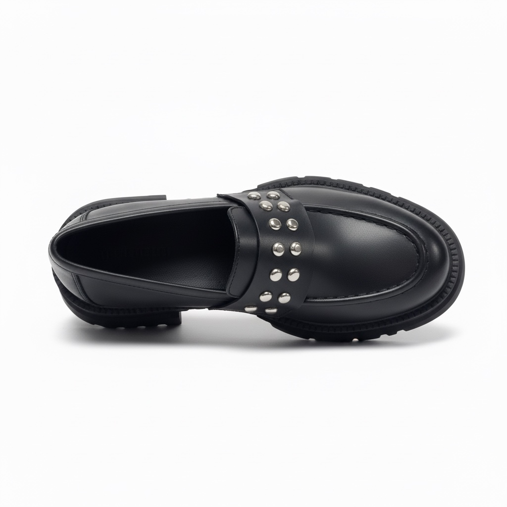 Studded Chunky Loafers