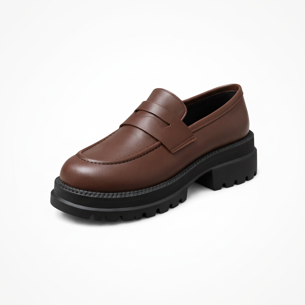 Prime Leather Chunky Loafers