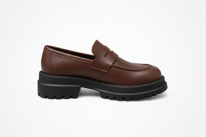 Prime Leather Chunky Loafers