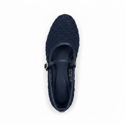 Aria Mesh Black Mary Jane