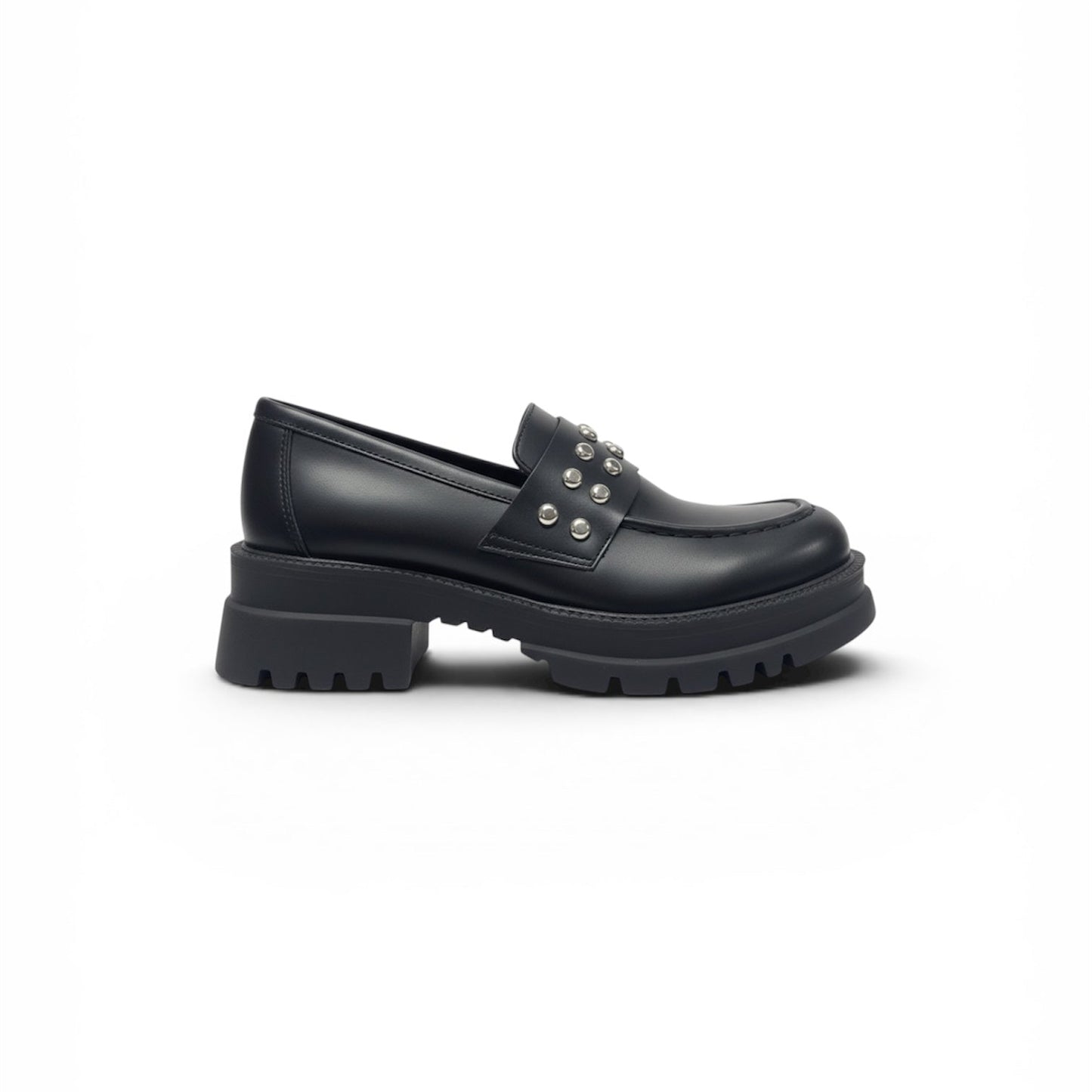 Studded Chunky Loafers