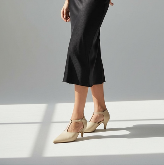 Verona T-Strap Heels