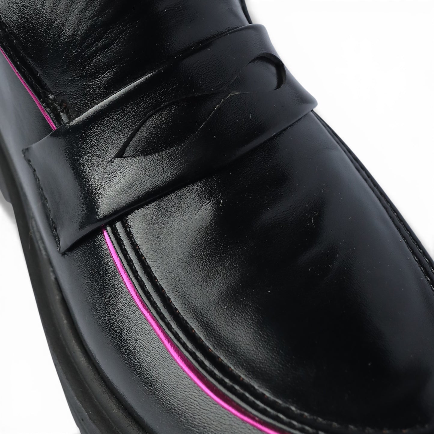 Pinky Chunky Loafers
