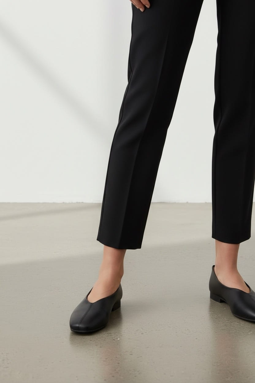 Noir Essence Ballerinas